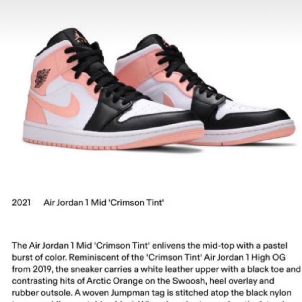 Air Jordan women’s 8.5, mens 7